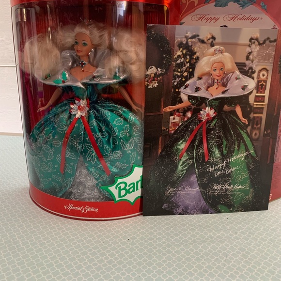 Vintage holiday Barbie lot-1995 1997 1998 RARE box misprints and xtras. NRFB - Picture 2 of 7